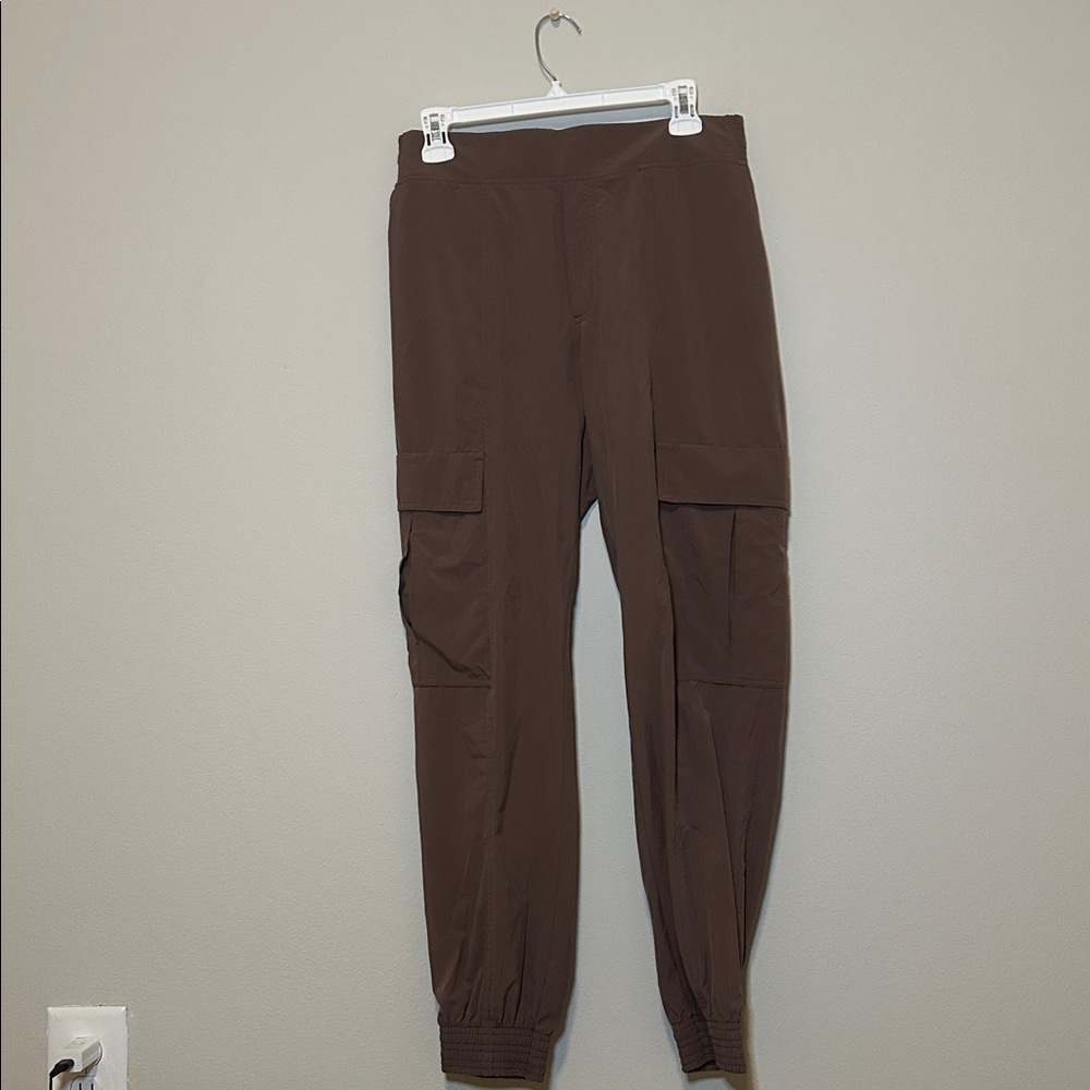 Athleta Brown Cargo Joggers